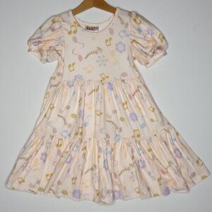DotDotSmile Size 3/4t Tier Dress - NWT Music Notes Print